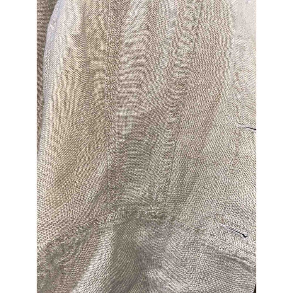 Liz Claiborne Collection Womens Jacket Linen Beige Vintage XL A001627 - Picture 11 of 11